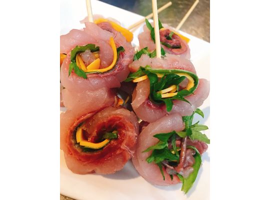 アジのシソチーズ揚げ