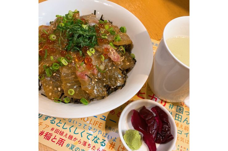 鯛漬け丼