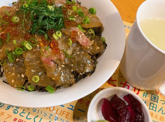 鯛漬け丼
