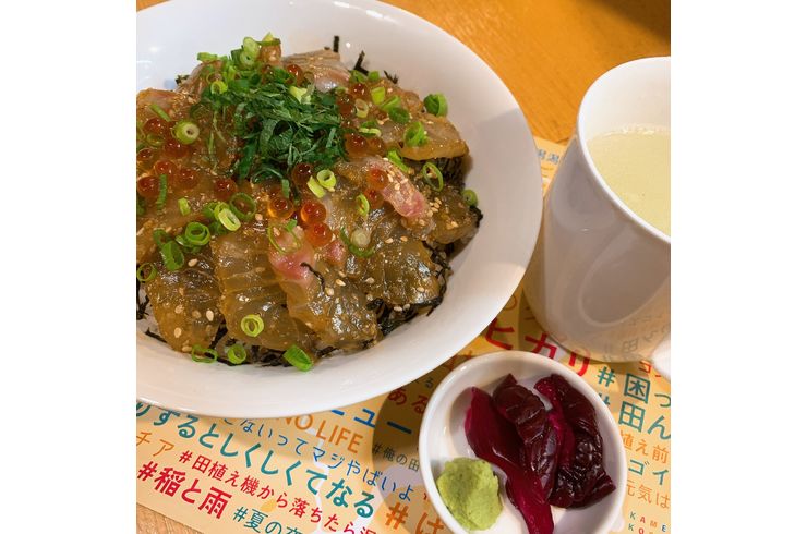 鯛漬け丼